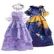 thumbnail image 2 of 2022 nuevo disfraz de princesa Encanto de Disney para niñas vestido de carnaval fiesta de cumpleaños corona ropa bolsa encanto Cosplay Isabela zhangyuxiang unisex, 2 of 2