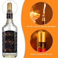 thumbnail image 5 of Kit de antorcha para botella de vino de 16 piezas, antorcha casera de bricolaje, incluye latón Soporte para mecha de antorcha con arandela, mechas de antorcha y cubierta de lámpara, 5 of 5