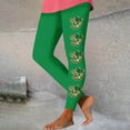 thumbnail image 2 of QATAINLAV St Patricks Day Leggings for Women High Waisted Tummy Control Workout Leggings Trendy Shamrock Leaves Print Irish Green Soft Yoga Pants Green XXL 2025, 2 of 5