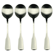 Oneida American Colonial 18/8 Stainless Small Round Bouillon Spoon (Set of Four)