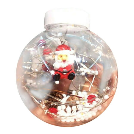 

10 LED Copper Wire String Christmas Crafts Holiday Lights 8 Flashing Modes