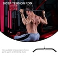 thumbnail image 1 of Milisten 1Jgo Barra De Tirón Para Bíceps Con Agarre Hueco Ideal Para Equipos De Fitness, 1 of 8