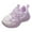 Purple, variant on TJAZFJPA Black Shoes for Girls Girls Sports Shoes Fashionable New Pattern Simple and Cute Flat Bottom Comfortable Mesh Breathable and Non Slip Hook Loop Seasonal Casual Shoes