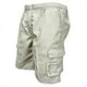 thumbnail image 2 of Pantalones cortos de verano para hombre, pantalones casuales, pantalones de peto, 5 puntos, bolsillo grande, cintura elástica, 2 of 4