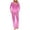 Hot Pink A, variant on Jamicy Loungewear for Women Valentine's Day Gifts for Wives Womens Pajama Sets Long Sleeve Sleepwear Round Neck Nightwear Soft Pjs Lounge Sets with Pockets