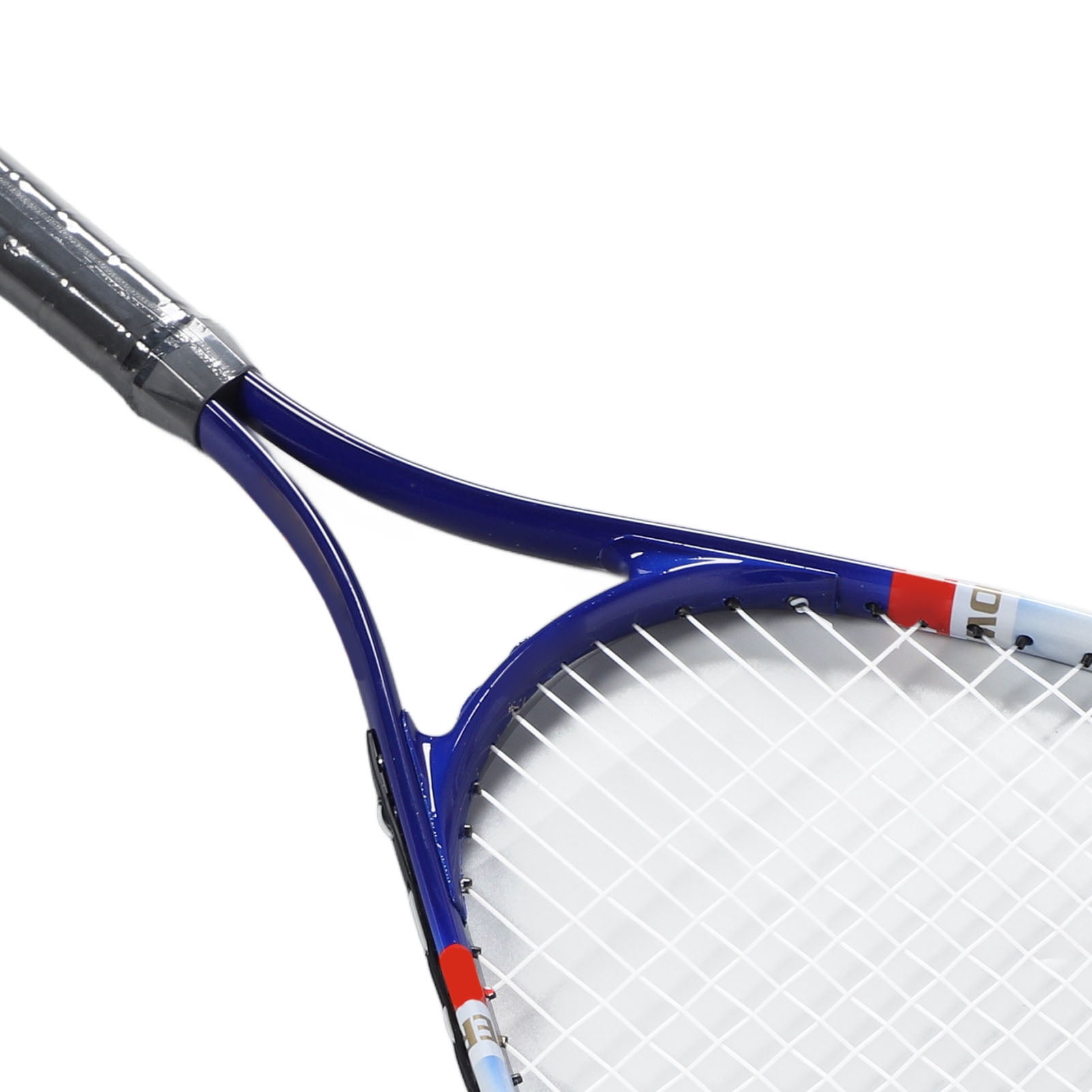 Riousery 27 Inch Tennis Racket for Adults Teens Aluminum Alloy Nylon Recreational Racquet with Bag, Blue (27 inches / 68.58 cm)