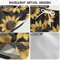 thumbnail image 2 of FORMRS Boys Swim Trunks Quick Dry Mesh Liner Boardshorts Sizes XS-XL, Black Sunflower Pattern, 2 of 7