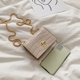 thumbnail image 1 of Bolsa Mini de hombro de Color puro para mujer elegante bandolera con cadena de cuero PU para mujer Sywqhk Para Estrenar, 1 of 8