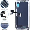 thumbnail image 3 of For iPhone X Screen Replacement 5.8 inch, 3D Touch LCD Display Digitizer Assembly  Compatible with iPhone X (Model A1865, A1901, A1902), 3 of 6