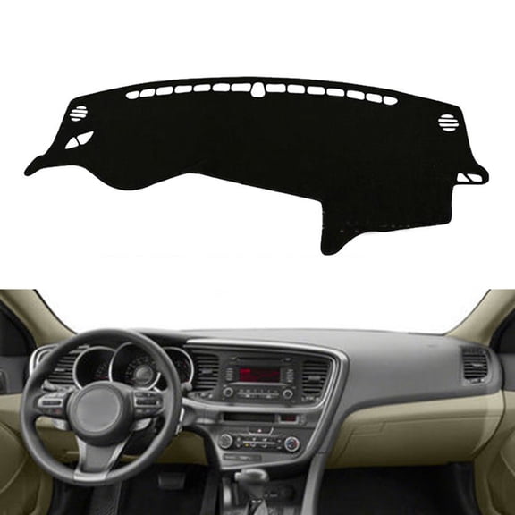 NS Dashboard Dash Cover Mat Carpet Sunproof Sun Shade Mat for Optima / K5 2011-2015