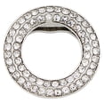 thumbnail image 1 of Brooch Pin Flower Twist Shape Sparkling Rhinestones Imitation Pearls Decor Scarf Buckle Sweaters Collars Hats Bags Coats Scarves Accessory, 1 of 8
