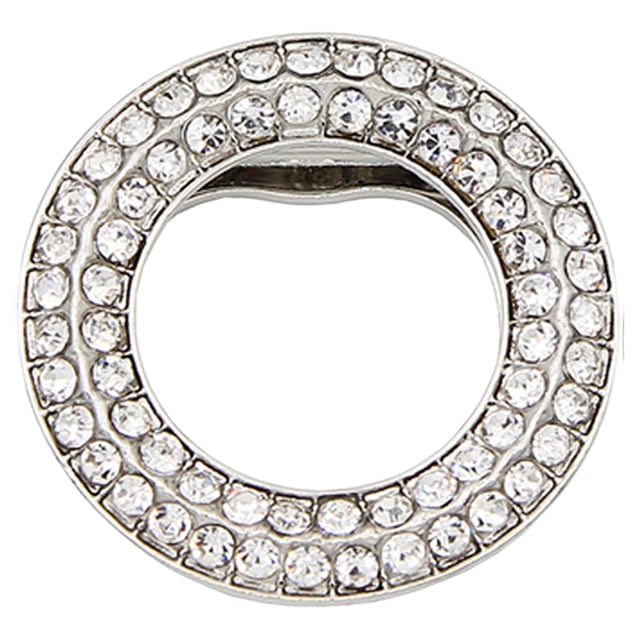 Brooch Pin Flower Twist Shape Sparkling Rhinestones Imitation Pearls Decor Scarf Buckle Sweaters Collars Hats Bags Coats Scarves Accessory