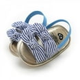 thumbnail image 6 of Summer Baby Girls Breathable Anti-Slip Bow Shoes Sandals Toddler Soft Soled First Walkers M, 6 of 6