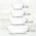 thumbnail image 5 of Posh Setting Square Plastic Serving Bowls, Small Clear Plastic Candy Bowls, 4 Pack Plastic Disposable Party Snack, Buffet, Chips, or Salad Bowl, Heavy Duty, 5 of 6