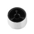 thumbnail image 2 of Aluminum Alloy Knurled Cap Potentiometer Control Knob 6mm Hole Dia, 2 of 2