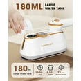 thumbnail image 4 of LOHEER Travel Steamer for Clothes, 1300W Portable Steam Iron, 15s Fast Heat-up, Clothes Steamer, 4 of 8