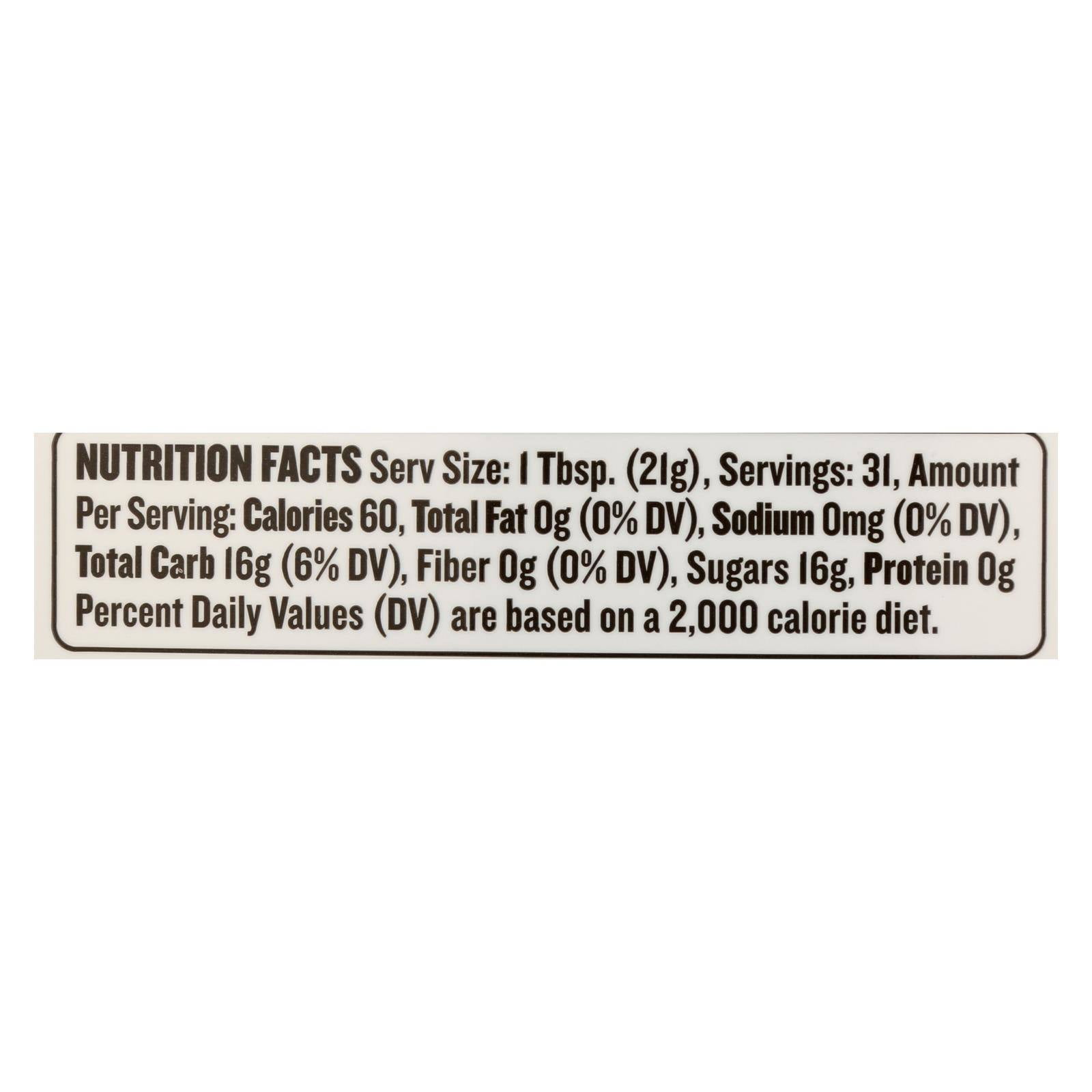 Madhava Honey Golden Light Agave - Case of 6 - 23.5 oz.