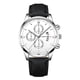 thumbnail image 1 of Reloj de cuarzo para hombre, relojes de moda para hombre, deportivos, caja de acero inoxidable, correa de cuero, reloj de cuarzo, reloj analógico, paño de cocina, 1 of 3