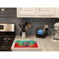 thumbnail image 2 of Carolines Treasures DAC4036LCB 15 x 12 in. Hippie Animal Rhinoceros Glass Cutting Board, 2 of 5