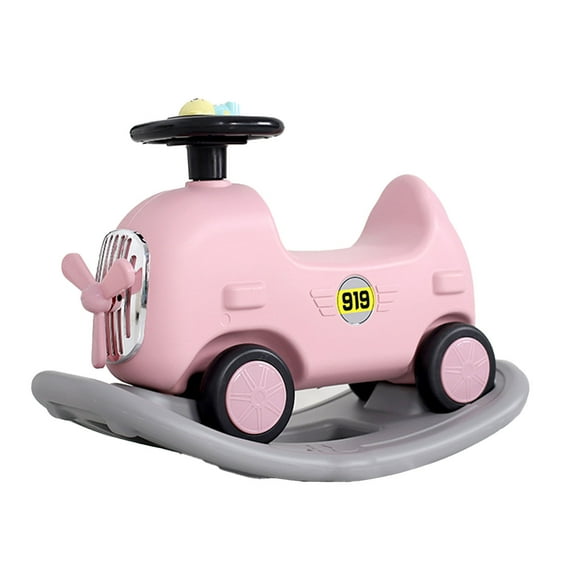 Baby Rocking Horse,  2 in 1 Baby Ride Car Rocking Horse Toy with Pedal for Children Baby Toy Car Rocking Horse