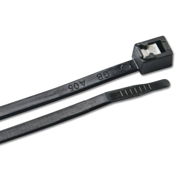 Bridas para cables Ancor 199264, autocortantes, 8 cm, color negro, 500 unidades