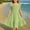 Light Green, variant on Liyamei Girls Summer Dresses Smocked Sleeveless 3-4 Years