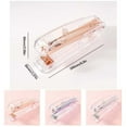 thumbnail image 3 of Transparent Stapler adult Office Supplies Fashionable Binding Tool High-End Design 8-Page Capacity, 3 of 5
