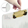 thumbnail image 6 of FORMRS Acrylic Clipboard with Low Profile Clip Standard A4 Letter Size, 12.5" x 9", Foggy Forest, 6 of 8