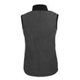 thumbnail image 3 of Women's Cutter & Buck  Gray SMU Mustangs Vault Cascade Eco Sherpa Fleece Vest, 3 of 3