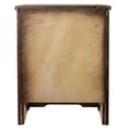 thumbnail image 6 of Pemberly Row Solid Wood Accent Cabinet with Engraved Elk in Brown, 6 of 6