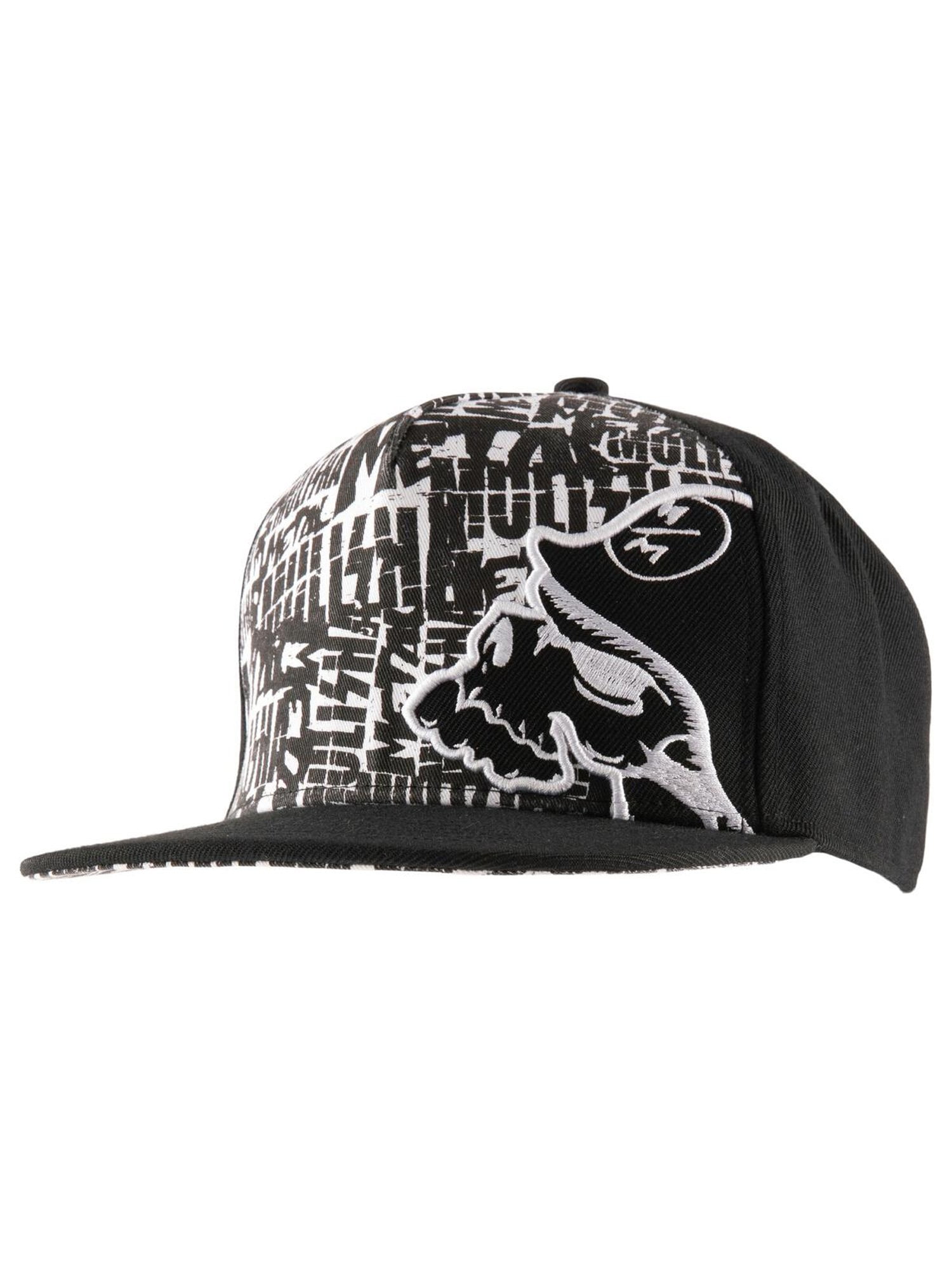 Black Metal Flexfit Hat 