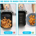 thumbnail image 5 of Jinsinto 2 Collapsible Silicone Fryer Basket for Philips, Air Fryer Baking Paper for COSORI, Air Fryer Accessory, Parchment Paper Sheets, Air Fryer Mold, Baking Mat(20cm), 5 of 5