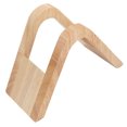 thumbnail image 4 of KHBUAB 1Pack Coffee Filter Holder V Shape Yellow Wooden for Home and Coffee Enthusiasts, 4 of 8