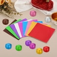 thumbnail image 4 of Uxcell Foil Candy Wrappers Chocolate Wrapping Paper for Homemade Caramel DIY Candies Decoration Chocolate Cake Packaging Gold 4x4 Inch, 4 of 6