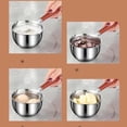thumbnail image 4 of Oil Warmer Pan, 300ml Safe Handle Anti Scald Mini Butter Warmer Pot  for Kitchen, 4 of 8
