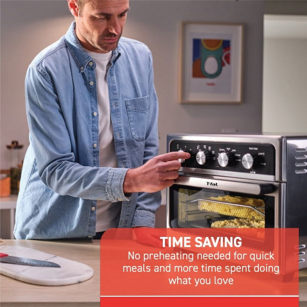 Tefal - Brandclub - T-fal Easy Fry Air Fryer Multifunctional Oven, 20L