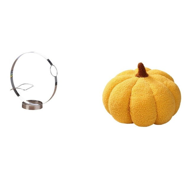 Soporte para botellas de hierro, organizador de exhibición de bebidas para adultos, color rojo, para Halloween, calabaza, almohadas, peluche, decoraci