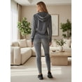 thumbnail image 3 of Conjunto Pants Mujer Sudadera Y Pant Aterciopelado Set Dama, 3 of 5