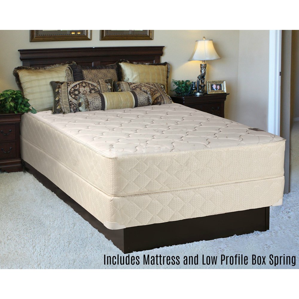 Continental Sleep, 14" Fully Assembled Foam Encased Eurotop Innerspring