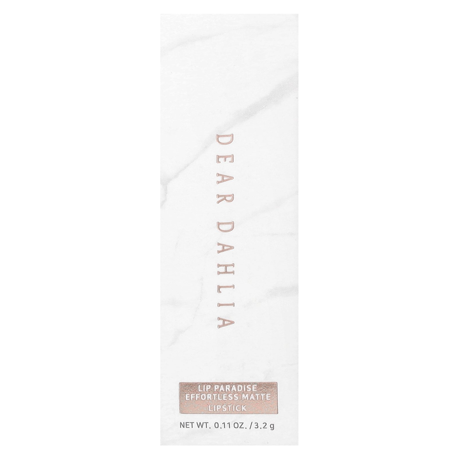 Dear Dahlia Lip Paradise, Effortless Matte Lipstick, M111 Lily, 0.11 oz (3.2 g)