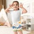 thumbnail image 7 of joogoo Cartoon Monster Trucks Girls Lined Shorts Bike Dance Bottoms 4T, 7 of 7