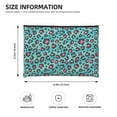 thumbnail image 3 of Susaid Leopard 1 Print Makeup Mini Bags for Women Multi Color Cosmetics Bag Travel Toiletry Bag Pencil Pouch Blank Makeup Bags with Zipper, 3 of 7