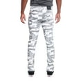 thumbnail image 4 of Victorious Mens Camouflage Skinny Fit Jeans AR169 - WHITE/CAMO - 30/30, 4 of 5