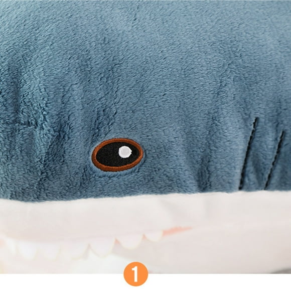 Juguete de Felpa BuyWeekMX Almohada de Tiburón de Peluche