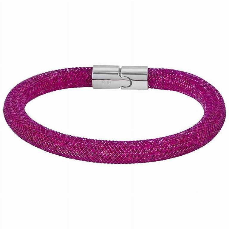 Swarovski stardust bracelet pink clearance