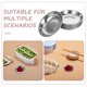 thumbnail image 3 of unbranded 12Ud Pequeños De Acero Inoxidable Para Condimentos Y Salsas En Hogar, 3 of 6