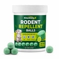 thumbnail image 3 of 30 Pack Rodent Repellent Balls, Natural Mint & Lime Scent Mouse Repellent for Rats Mice, Plant-Based Deterrent for Indoor & Outdoor Home, Safe for Pets & Family, Long-Lasting Protection for Garage, 3 of 11