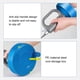 thumbnail image 3 of Injueey Herramienta manual moderna para bloqueo de alcantarillado, tubo limpiador de bloqueo de alcantarillado para cocina, fácil y ecológico Suministros de limpieza para el hogar azul 7M, 3 of 6