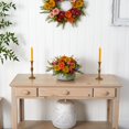 thumbnail image 2 of Nearly Natural 1626 Mixed Floral Artificial Arrangement in Stone Planter, 2 of 3