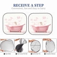 thumbnail image 6 of Haiem Cute Bathtub Windshield Sun Shade: Universal Foldable 2-Piece Car Front Window Sunshade - Blocks Uv Rays, And Reduces Heat,Essential Car Accessory Large, 6 of 7